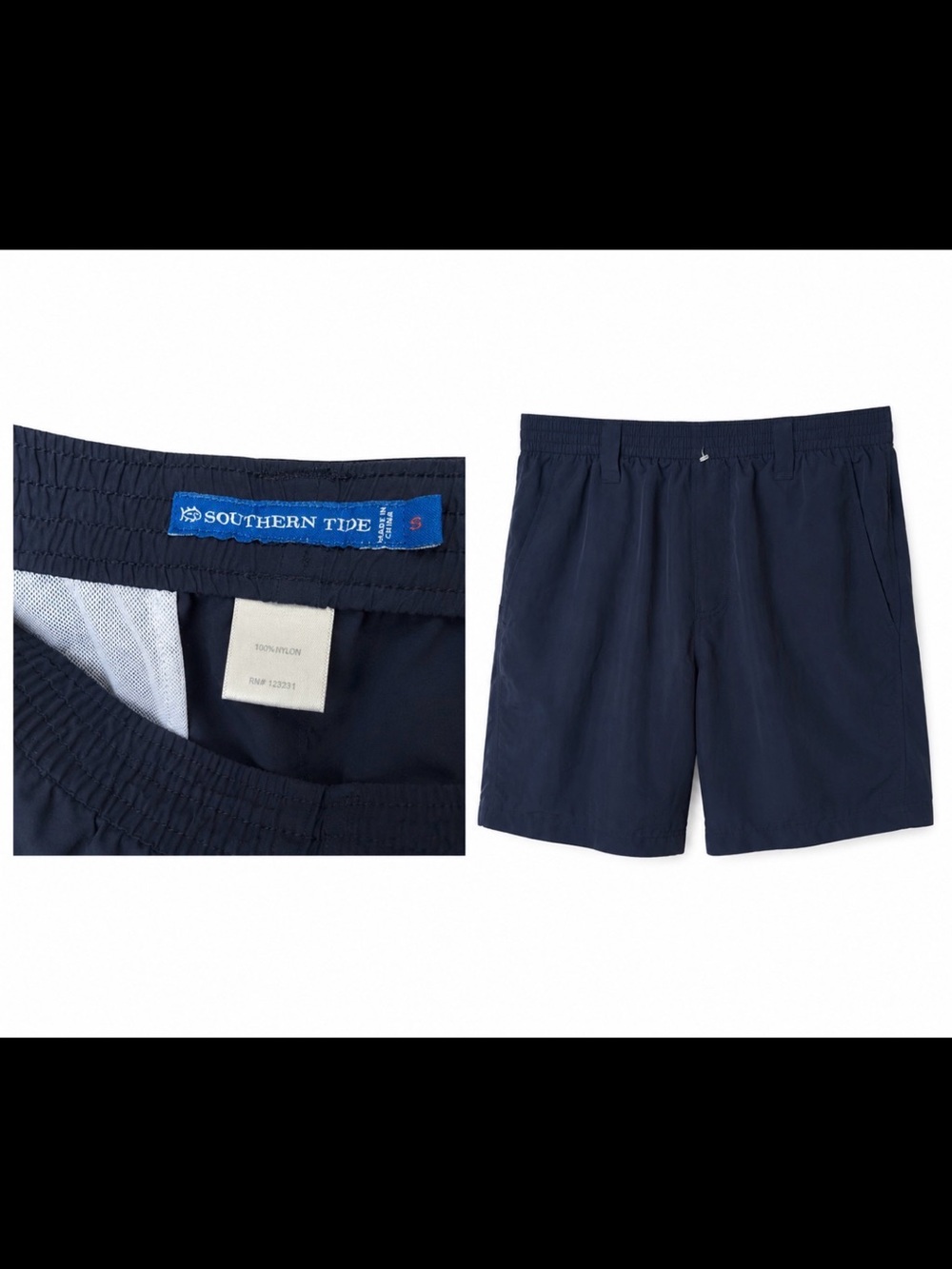 Southern Tide Men's Navy Shorts
